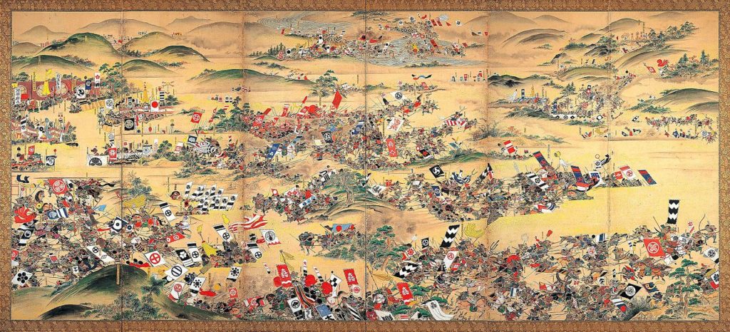 Battle of sekigahara map
